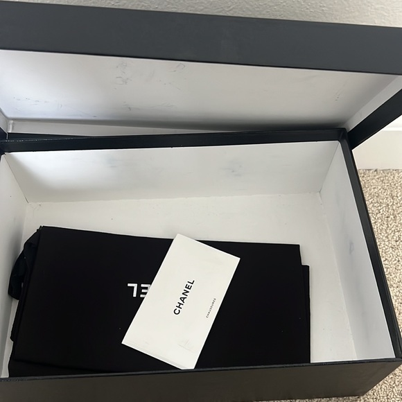 Authentic Chanel moccasins loafers size 38.5 - Picture 7 of 10